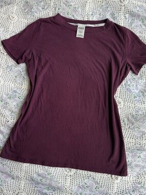 Victoria's Secret PINK purple cotton t-shirt